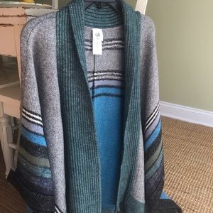 Cabi Windchill Wrap Sweater 